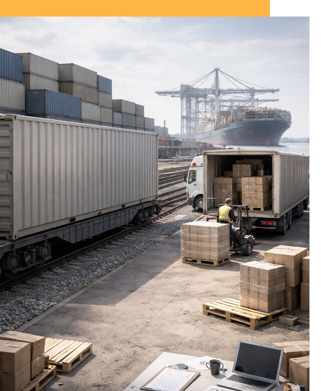 Мультимодальные перевозки грузов по миру от 45747 руб