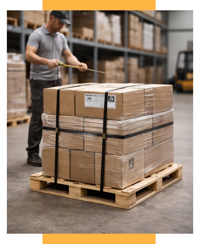 Упаковка и паллетирование грузов от 3558 р. | СетСервис-Влд