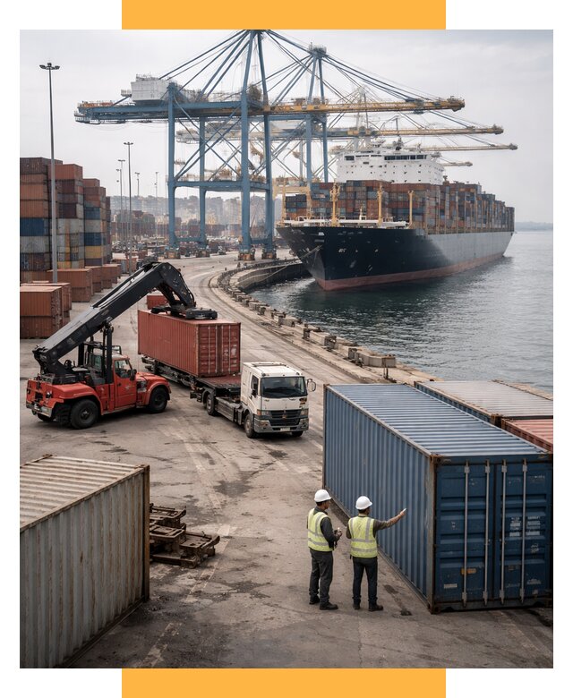 Морские перевозки из Европы от 60996 р. за контейнер | СетСервис-Влд