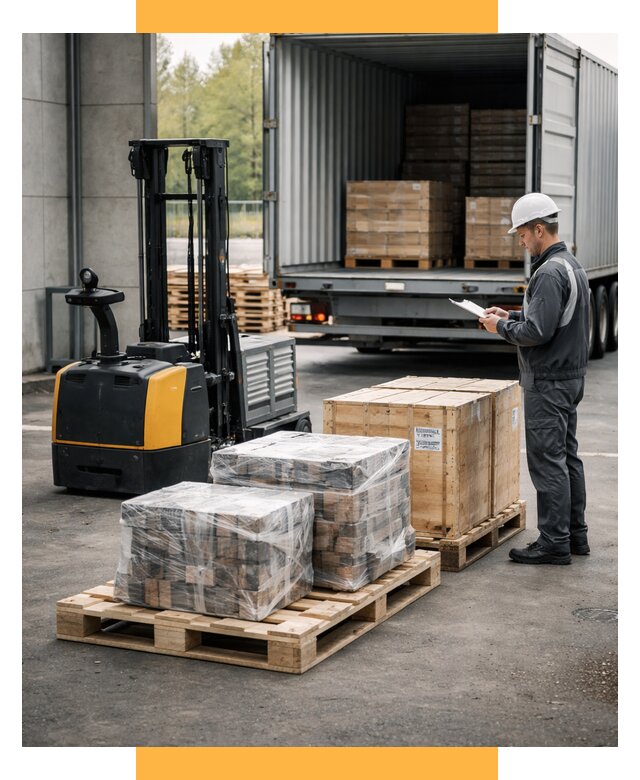 Доставка оборудования из Европы под ключ от 45747 р. | СетСервис-Влд