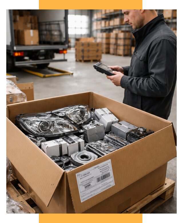 Доставка автозапчастей из Европы под ключ от 12708 р. | СетСервис-Влд