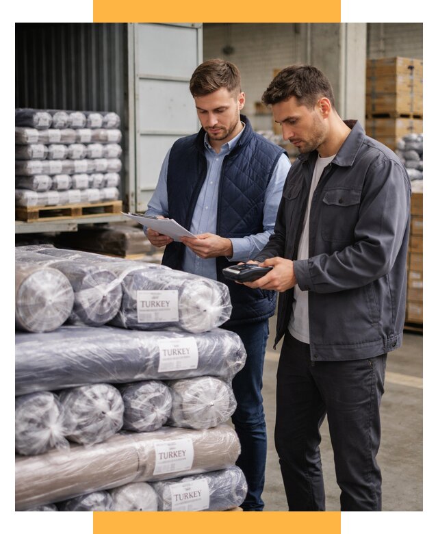 Доставка текстиля из Турции от 45747 р. под ключ, СетСервис-Влд