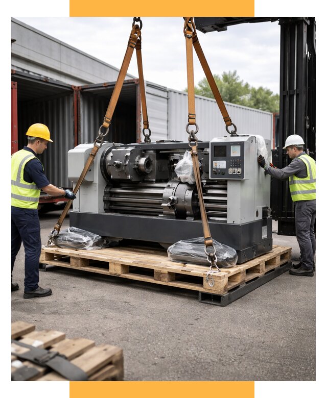 Перевозка станков и таможня от 60996 р. | СетСервис-Влд логистика