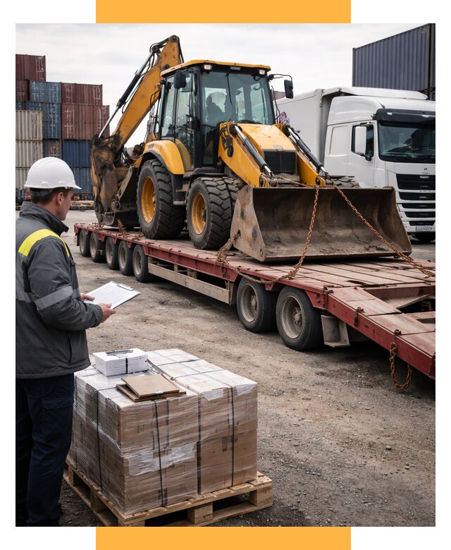 Международная перевозка спецтехники от 45747 р., СетСервис-Влд