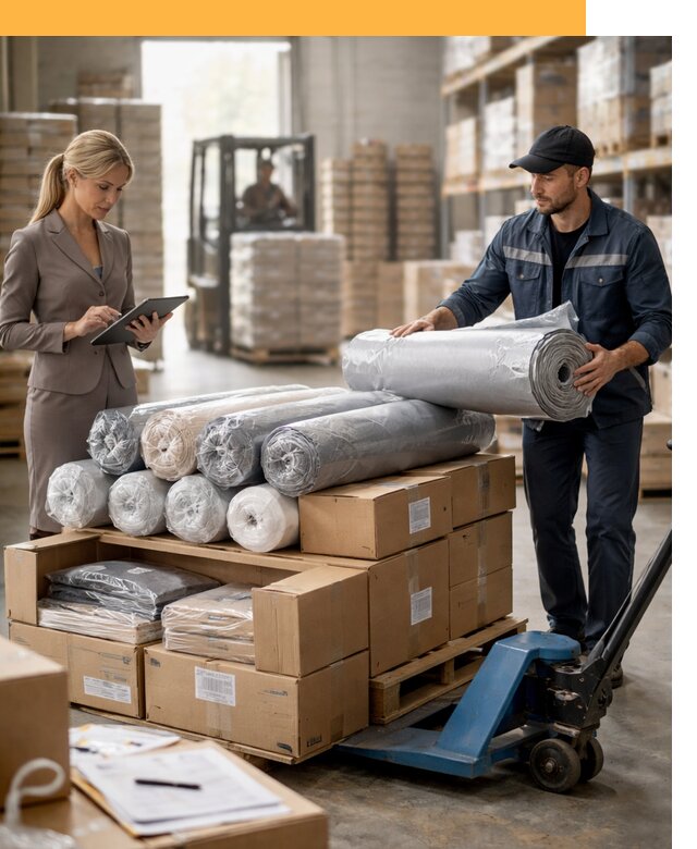 Перевозка текстиля по миру от 15249 руб. с таможней и страхованием