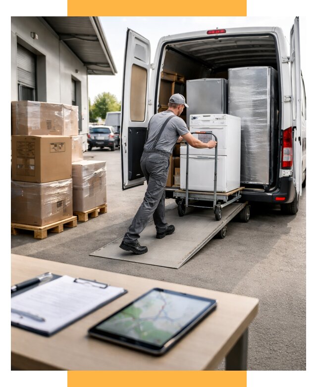 Перевозка бытовой техники от 6608 р. - логистика СетСервис-Влд