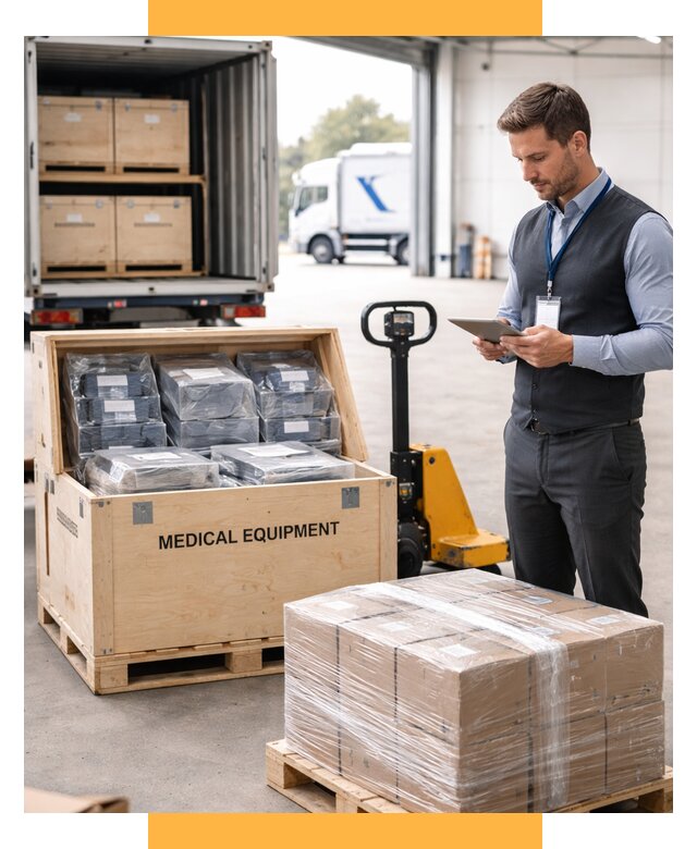 Перевозка медицинского оборудования от 15249 р. в СетСервис-Влд