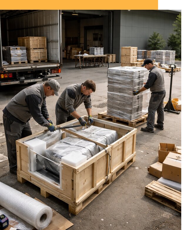 Перевозка выставочных грузов по миру от 25415 руб за м2 с таможней