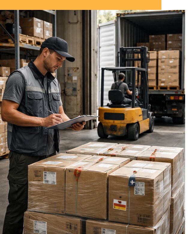 Реэкспорт товаров с таможенным оформлением и доставкой от 12199