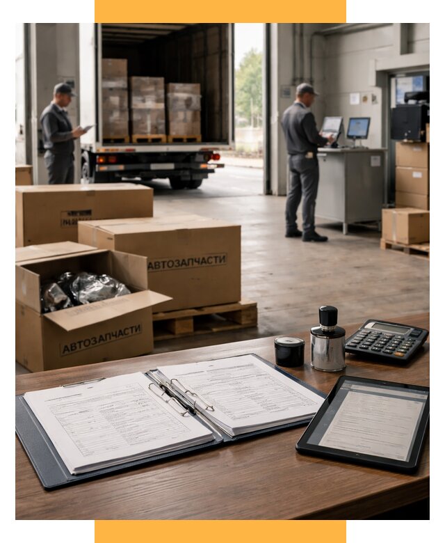 Таможенное оформление автозапчастей под ключ от 8641 р., СетСервис-Влд