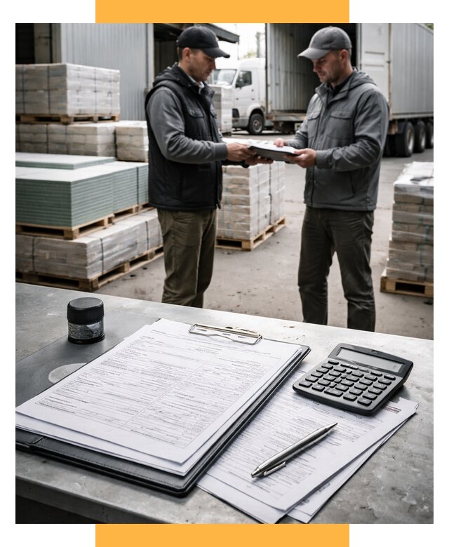 Таможенное оформление стройматериалов от 8641 р. | СетСервис-Влд