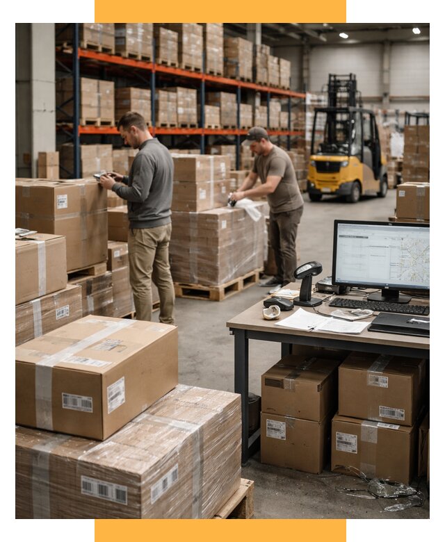 Склад консолидации в Европе от 6608 р., услуги СетСервис-Влд